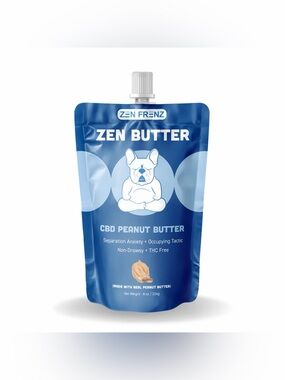 NEW Zen Butter Peanut Butter Pouch 8 Oz
